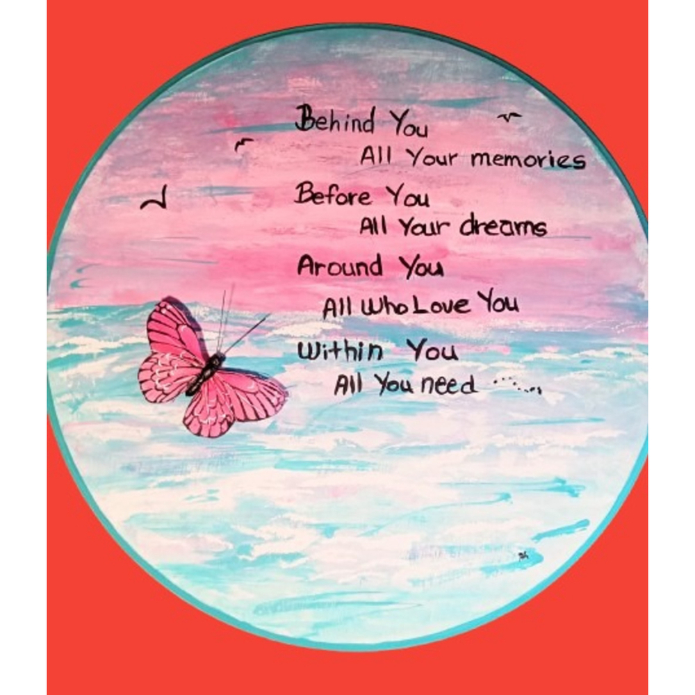 Cherished Memories & Future Dreams: OOAK Handcrafted Sign for Special Occasion